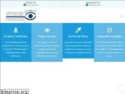 Sites similar to clinicadeojosdecolima.com.mx
