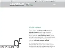 Sites similar to clinicafontana.com