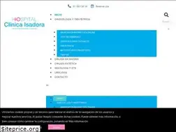 Sites similar to clinicaisadora.es