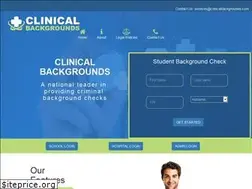 Sites similar to clinicalbackgrounds.com