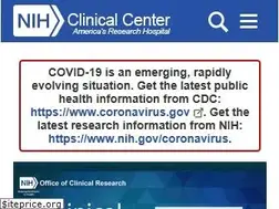 Sites similar to clinicalcenter.nih.gov