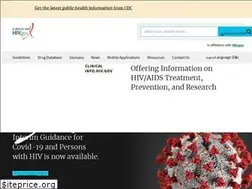 Sites similar to clinicalinfo.hiv.gov