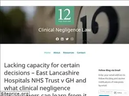 Sites similar to clinicalnegligence.blog