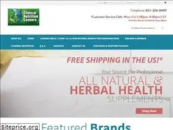 Sites similar to clinicalnutritioncenters.com
