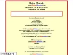 Sites similar to clinicalobstetrics.com