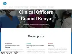 Sites similar to clinicalofficerscouncil.org