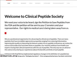 Sites similar to clinicalpeptidesociety.com