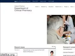 Sites similar to clinicalpharmacy.ucsf.edu