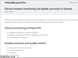 Sites similar to clinicalresearch.pro
