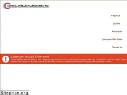 Sites similar to clinicalresearchassociates.com