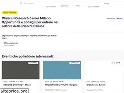 Sites similar to clinicalresearchcareer.it