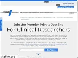 Sites similar to clinicalresearchcrossing.com