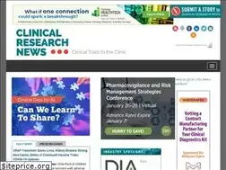 Sites similar to clinicalresearchnewsonline.com