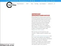 Sites similar to clinicalsleep.com