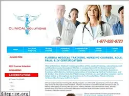 Sites similar to clinicalsolutionsme.com