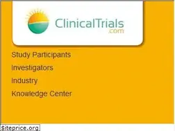 Sites similar to clinicaltrials.com