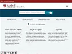 Sites similar to clinicaltrials.stanford.edu