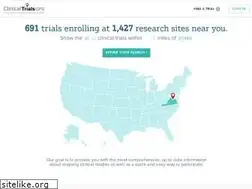 Sites similar to clinicaltrialsgps.com