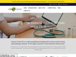 Sites similar to clinicaltrialsnz.com