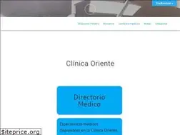 Sites similar to clinicaoriente.org
