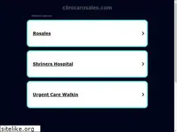 Sites similar to clinicarosales.com