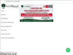 Sites similar to clinicasanmiguel.pe