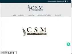 Sites similar to clinicasanmiguelweb.com