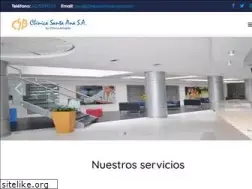 Sites similar to clinicasantaanasa.com