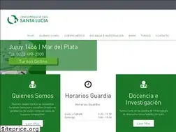 Sites similar to clinicasantalucia.com.ar