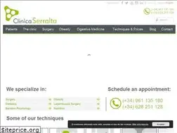 Sites similar to clinicaserralta.com