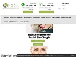 Sites similar to clinicaslolasopena.es