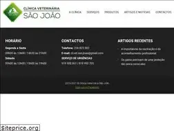Sites similar to clinicaveterinariasaojoao.pt