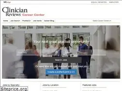 Sites similar to clinicianreviews.careers