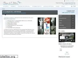 Sites similar to clinique-arthrose.fr