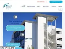 Sites similar to clinique-honore-cave.com