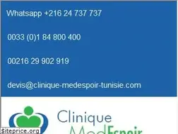 Sites similar to clinique-medespoir-tunisie.com