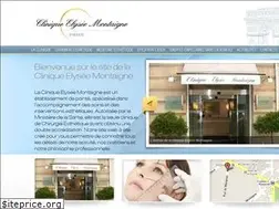 Sites similar to clinique-montaigne.fr