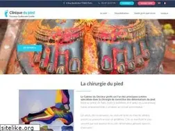 Sites similar to clinique-pied.com