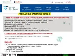 Sites similar to clinique-rivegauche.fr