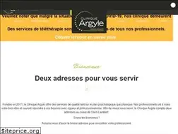 Sites similar to cliniqueargyle.com