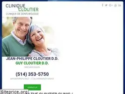Sites similar to cliniquecloutier.com