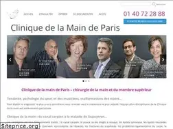 Sites similar to cliniquedelamain.com