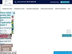 Sites similar to cliniquedelavision-montpellier.fr
