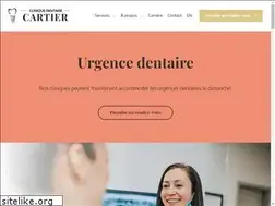 Sites similar to cliniquedentairecartier.com