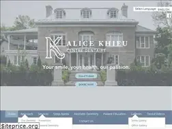 Sites similar to cliniquedentairekhieu.com