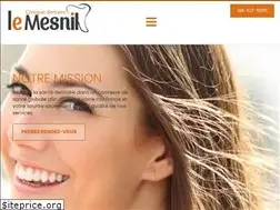 Sites similar to cliniquedentairelemesnil.ca