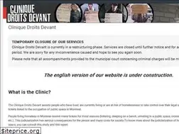 Sites similar to cliniquedroitsdevant.org
