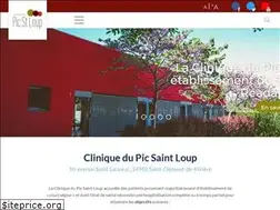 Sites similar to cliniquedupicstloup.fr