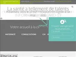 Sites similar to cliniqueduvaldouest.com