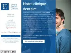 Sites similar to cliniquelefrancois.com